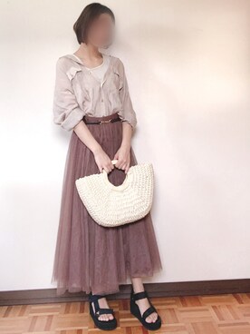 Asu☺︎✻さん（レディース・151cm）の夏コーディネート