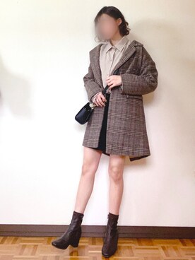 Asu☺︎✻さん（レディース・152cm）の冬コーディネート