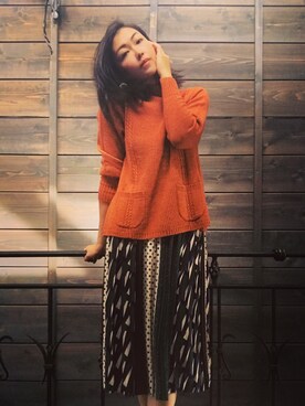 Rie Hayasakaさんのコーディネート