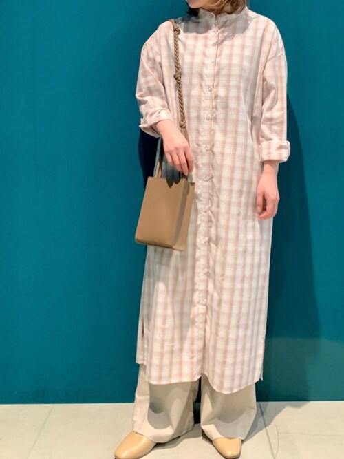 ゆっきー Koeのシャツワンピースを使ったコーディネート Wear
