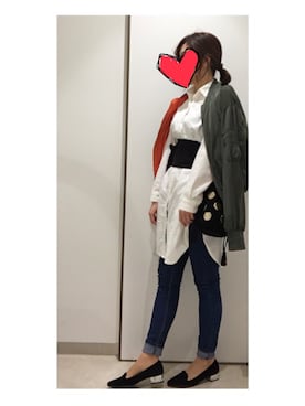 「Elede myu（エレドミュー）のアイテム」を使った、__y_u_u__さん（レディース・161cm）の冬コーディネート