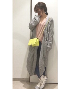 「WOWSTYLE（WOWSTYLE）のアイテム」を使った、__y_u_u__さん（レディース・161cm）の春コーディネート