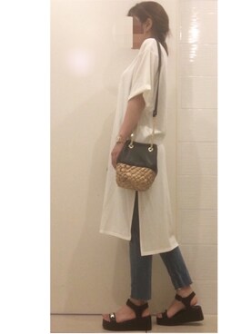 __y_u_u__さん（レディース・161cm）の夏コーディネート