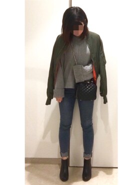 __y_u_u__さん（レディース・161cm）の秋コーディネート