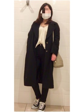 __y_u_u__さん（レディース・161cm）の冬コーディネート