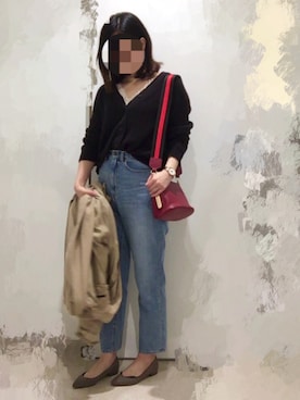 __y_u_u__さん（レディース・161cm）の春コーディネート