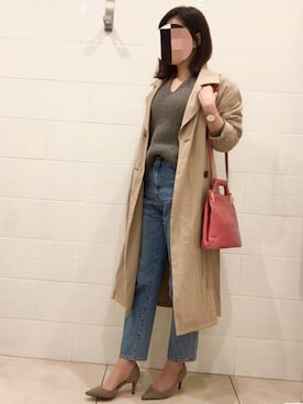 __y_u_u__さん（レディース・161cm）の春コーディネート