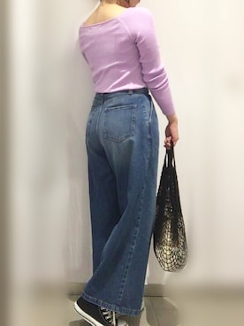 __y_u_u__さん（レディース・161cm）の春コーディネート