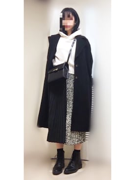 __y_u_u__さん（レディース・161cm）の冬コーディネート