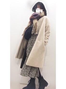 __y_u_u__さん（レディース・161cm）の冬コーディネート