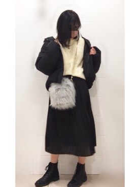 __y_u_u__さん(レディース・161cm)の冬コーディネート