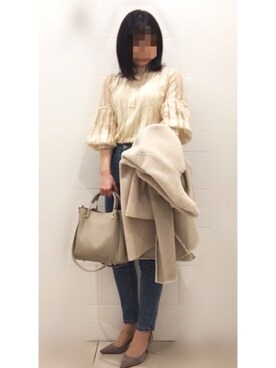 __y_u_u__さん(レディース・161cm)の冬コーディネート