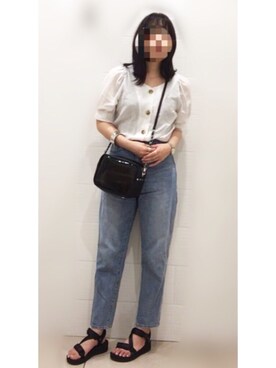 __y_u_u__さん（レディース・161cm）の夏コーディネート