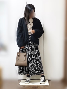 「CONVERSE（コンバース）のALL STAR HI（スニーカー）」を使った、__y_u_u__さん（レディース・161cm）の秋コーディネート