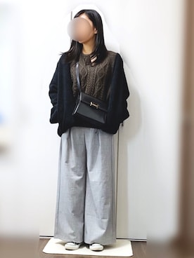 「CONVERSE（コンバース）のALL STAR HI（スニーカー）」を使った、__y_u_u__さん（レディース・161cm）の秋コーディネート