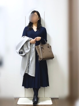 __y_u_u__さん(レディース・161cm)の冬コーディネート