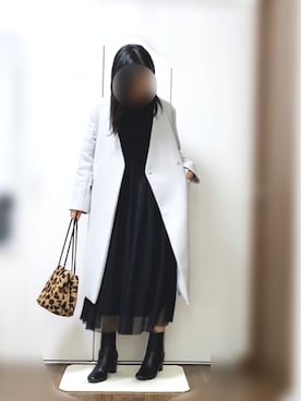 __y_u_u__さん（レディース・161cm）の冬コーディネート