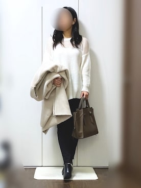 __y_u_u__さん（レディース・161cm）の冬コーディネート