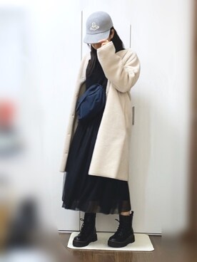 __y_u_u__さん（レディース・161cm）の冬コーディネート