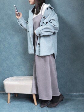 「Lady worker（レディワーカー）のアイテム」を使った、moniken1594 ◡̈*.。相互さん（レディース・158cm）の秋コーディネート