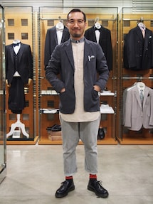 mando | mando District SPECIAL POLYESTER JACKET(スーツジャケット)