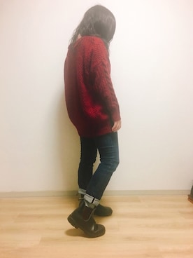 桃のももさん（レディース・153cm）の冬コーディネート