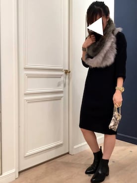 「Mila Owen（ミラオーウェン）のアイテム（PC・スマホグッズ/家電）」を使った、shiro_aさん（レディース・158cm）の秋コーディネート