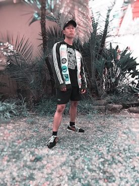 「BAPESTA（ベイプスタ）のアイテム」を使った、Tedさん（メンズ・165cm）の秋コーディネート