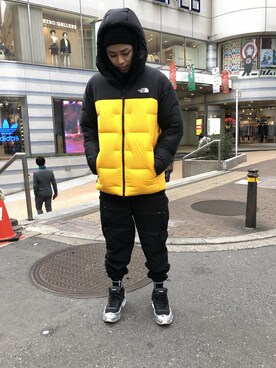 「L.H.P Private Brand（エルエイチピープライベートブランド）のアイテム（パンツ）」を使った、アライトモヤさん（メンズ・170cm）の冬コーディネート
