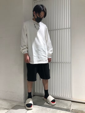 「L.H.P Private Brand（エルエイチピープライベートブランド）のアイテム」を使った、アライトモヤさん（メンズ・170cm）の春コーディネート