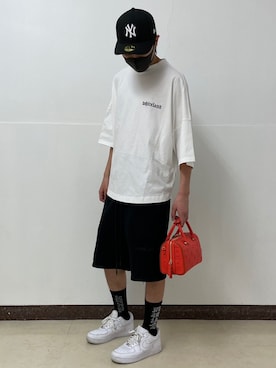 「MCM（エムシーエム）のアイテム」を使った、アライトモヤさん（メンズ・170cm）の春コーディネート