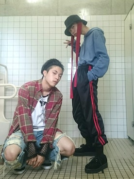 「BIGBANG」｜6.yoさん（メンズ・172cm・10代）の春コーディネート