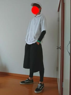 Ryo_motoさんの「VANS ヴァンズ OLD SKOOL オールドスクール VN-0D3HY28 BLACK」を使ったコーディネート