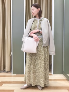 「ノーカラージャケット」｜＊koya＊さん（レディース・150cm）の冬コーディネート