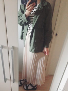 「これからお出かけ」｜sayakaさん（レディース・162cm）の春コーディネート