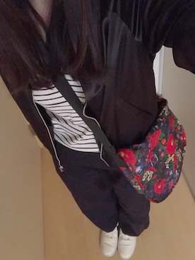 「NIKE（ナイキ）のNIKE/ナイキ グランドテラス 654495（スニーカー）」を使った、aiさん（レディース・160cm）の春コーディネート