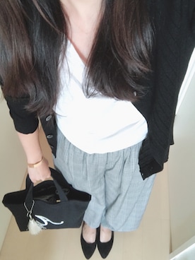 「Daniel Wellington（ダニエルウェリントン）の販売終了クラシックペティット アッシュフィールド32mm（アナログ腕時計）」を使った、aiさん（レディース・160cm）の春コーディネート