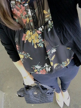 「Daniel Wellington（ダニエルウェリントン）の販売終了クラシックペティット アッシュフィールド32mm（アナログ腕時計）」を使った、aiさん（レディース・160cm）の秋コーディネート