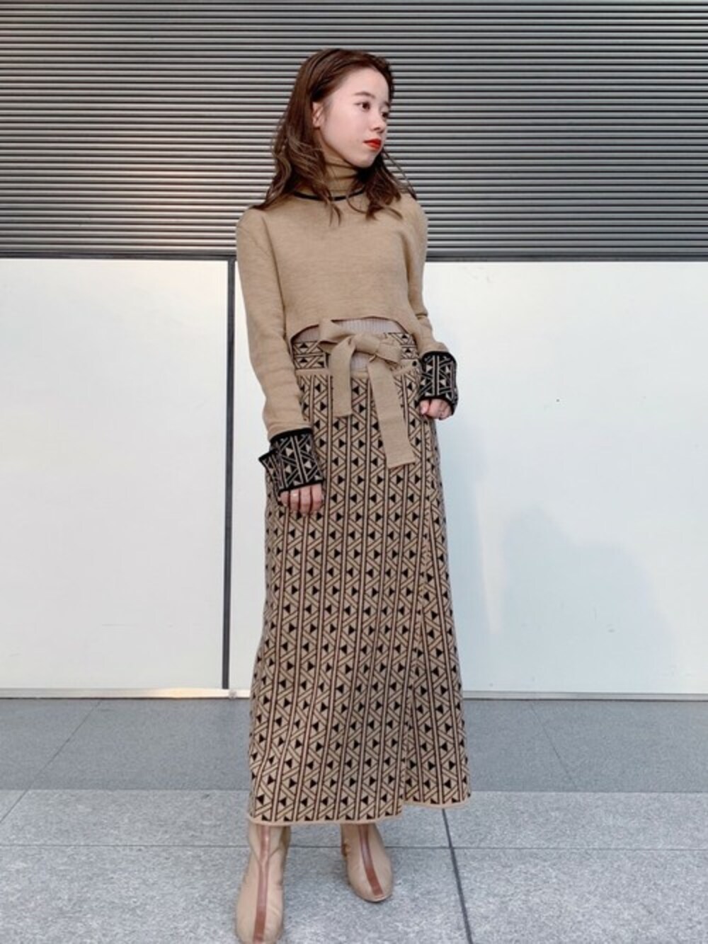 mai harada(STUDIOUS WOMENS)｜TANのスカートを使ったコーディネート