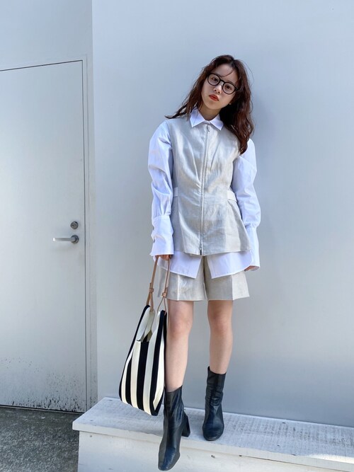 shop staff mai harada│CINOH Vest Looks - WEAR