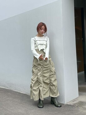 mai harada(STUDIOUS WOMENS)｜kotohayokozawaのニット/セーターを使っ