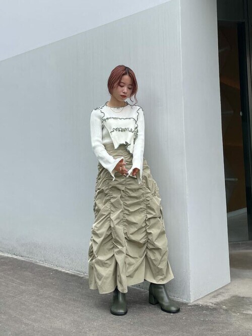 mai harada（STUDIOUS WOMENS 表参道）｜kotohayokozawaのニット/セーターを使ったコーディネート - WEAR