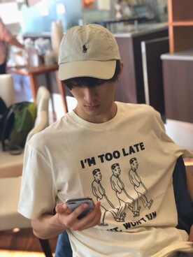 Beams フープピアス ゴールドを使ったメンズコーディネート一覧 Wear