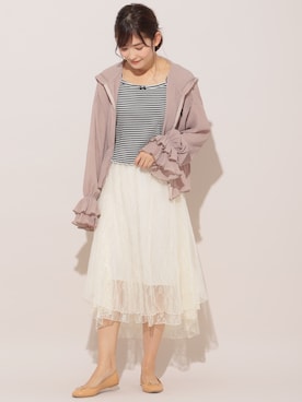 「apres jour（アプレジュール）のアイテム（キャミソール）」を使った、apres_jourさん（レディース・158cm）の春コーディネート