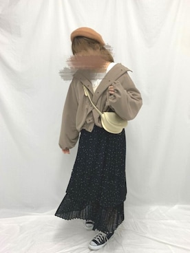 「apres jour（アプレジュール）のアイテム（マウンテンパーカー）」を使った、apres_jourさん（レディース・158cm）の冬コーディネート