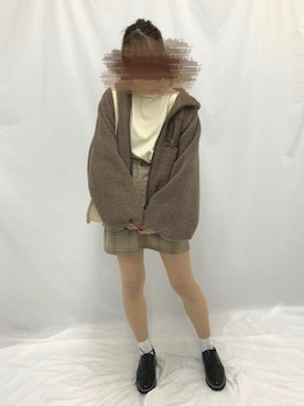 「apres jour（アプレジュール）のアイテム（ブルゾン）」を使った、apres_jourさん（レディース・158cm）の冬コーディネート