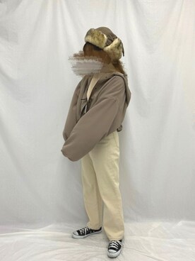 「apres jour（アプレジュール）のアイテム（マウンテンパーカー）」を使った、apres_jourさん（レディース・158cm）の冬コーディネート