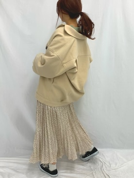「apres jour（アプレジュール）のアイテム（ブルゾン）」を使った、apres_jourさん（レディース・158cm）の冬コーディネート