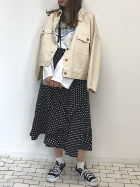 「apres jour（アプレジュール）のアイテム（ブルゾン）」を使った、apres_jourさん（レディース・158cm）の冬コーディネート
