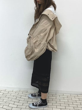 「apres jour（アプレジュール）のアイテム（ブルゾン）」を使った、apres_jourさん（レディース・158cm）の春コーディネート